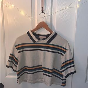 TRENDY URBAN OUTFITTERS COLLARD TOP